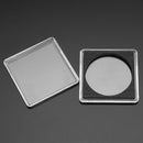 5 Sizes Clear Square Coin Capsule Box Quadrum Coin Holder 24.5mm to 40.5mm