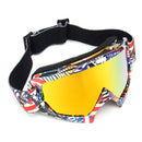 Skiing Goggles Snowboard Ski Eyewear Anti-UV Glasses For Motorcycle Motocross Lens