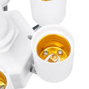 3 In 1 6 In 1 Adjustable E27 LED Light Lamp Bulb Adapter Converter Split Splitter Base Socket