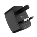 HOCO C70B UK Plug QC3.0 Charger For Tablet Smartphone