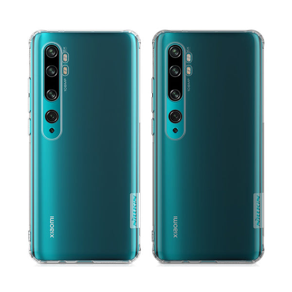 NILLKIN Translucent Shockproof Non-slip Soft TPU Protective Case for Xiaomi Mi Note 10 / Xiaomi Mi Note 10 Pro / Xiaomi CC9 Pro