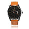 SOXY 0100 Ultra Thin Fashion Style Men Watch Leather Strap Quartz Wristwatches