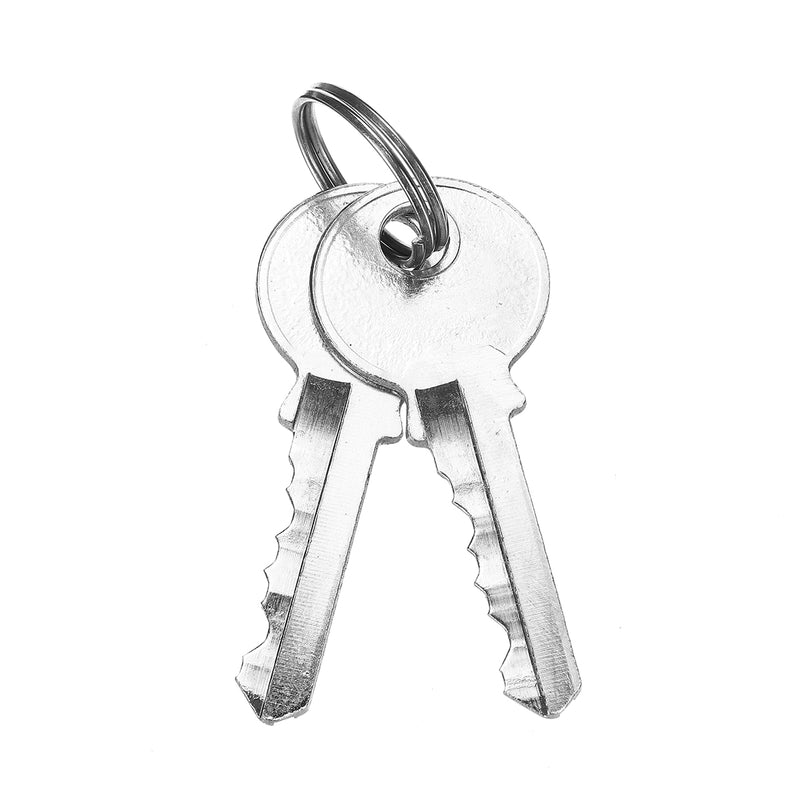 25PCS Lock Padlock Transparent Visible Pick Cutaway Practice Padlock Lock With Broken Key Picking Kit Tools Unlocking Set Lock Picks