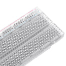 10pcs 730 Holes Transparent Breadboard Protoboard DIY Kit Universal PCB Circuit Board Solderless