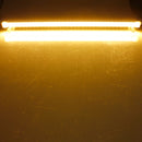 50CM 6.4W 5630 SMD Pure White Warm White Waterproof Hard LED Rigid Strip Bar Light With Cover DC12V