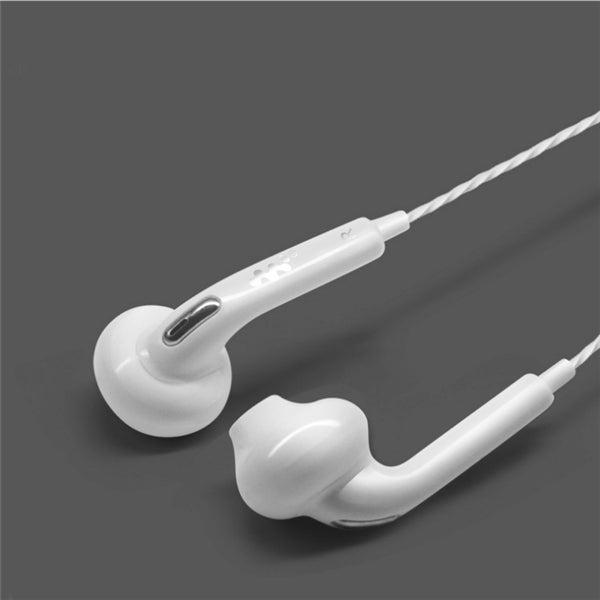 HONGBIAO S7-T 3.5mm Deep Bass Wired Control Earphone Headphone With Microphone
