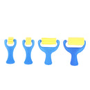 46Pcs Sponge Plastic Graffiti Drawing Kids Toys Children Painting Brush Flower