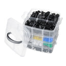 620 pcs 24 Kinds Plastic Car Body Push Pin Rivet Fasteners Moulding Trim Strip Clip Screwdriver Fastener Clip Kit