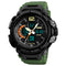 SKMEI 1343 Digital Watch Dual Display Chronograph 3 Time Waterproof Alarm Digital Quartz Wrist Watch