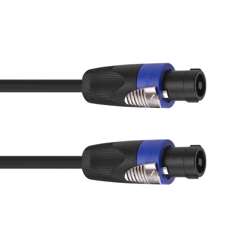 12AWG NL4FC Four-core Ohm Head Oxygen-free Copper Speaker Cable Connector Stage Cable for Audio Mixer Amplifier