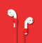 Dirose Portable Shockproof Dirtproof Silicone Wireless bluetooth Earphone Storage Case with Anti-lost Rope & Keychain for Apple Airpods 1/2