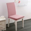 Honana WX-880 Elegant Knit Jacquard Stretch Dining Room Chair Slipcovers Chair Protector Cover Home