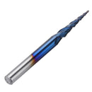 Drillpro NACO-blue R0.25/ R0.5/ R0.75/ R1.0 *20.5*D4*50 2 Flutes Ball Nose Milling Cutter