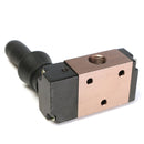 3 Way 2 Position 1/4 Inch Hand Lever Operated Pneumatic Valve Air Control 3H210-08