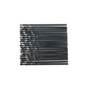 Drillpro 100pcs 1/2/3/4/5mm Twist Drill Bits Set HSS Straight Shank Black Coated Woodworking Drill Bits