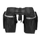 BIKIGHT 20L Bicycle Rear Rack Seat Saddle Bag Cycling Bike Pannier Tail Storage Pouch Bike Bag