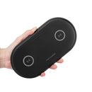 Qi Wireless Charger Fast Charging Dual Charging Pad Phone Holder For iPhone Samsung Huawei Xiaomi