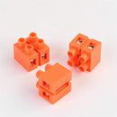 H2519-2 Dual Row Plastic Terminal 600V 36A 2 Positions Screw Terminal Block Cable Connector Barrier Terminal Strip Block