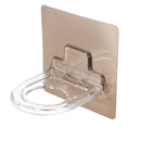 Wall Mounted Magic Sticky Shampoo Hook Shower Hand Soap Bottle Storage Hanging Holder