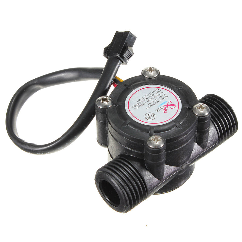 3pcs Hall Water Flow Sensor Flow Meter Water Control 2MPa
