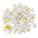 70PCS Pack Kailh BOX Heavy Dark Yellow Switch Linear Keyboard Switch for Keyboard Customization