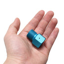 Adapter Converts CO2 Tank to Standard G1/2/CGA320 Male Fitting & TR21-4 Female Fitting Blue