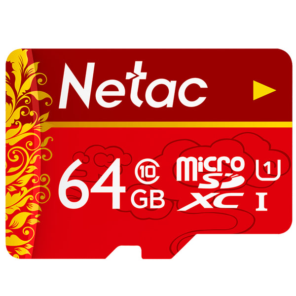 Netac P500 UHS-1 80MB/s TF Memory Card 32GB 64GB 128GB
