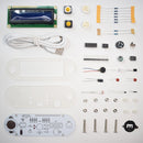 Geekcreit DIY Candlelight Effect LCD1602 Vibration Clock Kit