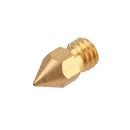 5PCS 3mm/0.5mm Copper MK8 Thread Extruder Nozzle For 3D Printer
