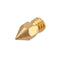 5PCS 3mm/0.5mm Copper MK8 Thread Extruder Nozzle For 3D Printer