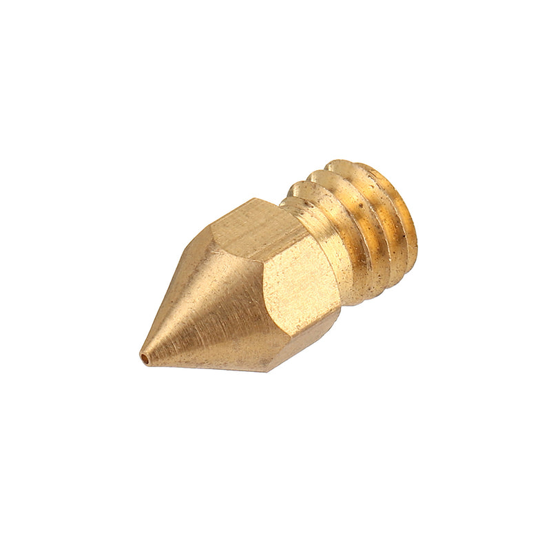 5PCS 3mm/0.5mm Copper MK8 Thread Extruder Nozzle For 3D Printer