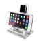Stainless Steel Docking Station Charging Stand Phone Holder Watch Holder for Smart Phone for iPhone Apple Watch Series 1 2 3 4 5