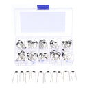 100pcs 10 Values Rectifier Diode Assorted Kit 1N4001 1N4002 1N4003 1N4004 1N4005 1N4006 1N4007 1N5817 1N5818 1N5819 With Box