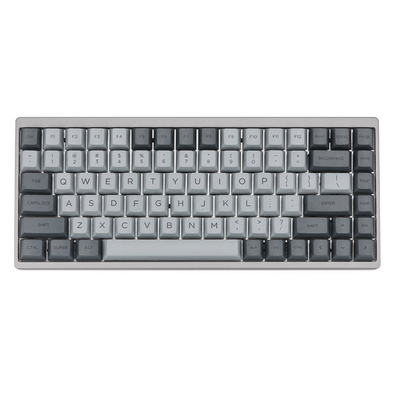KBDfans Cement Grey Keycaps PBT Sublimation 145 Keys Mechanical Keyboard Keycap