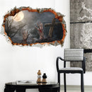 Miico FX64112 Halloween Sticker Wall Sticker Decoration For Living Room Halloween Decoration