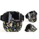 Full Face Mask Helmet Racing Hunting CS War Game Field Tactical Airsoft Paintball
