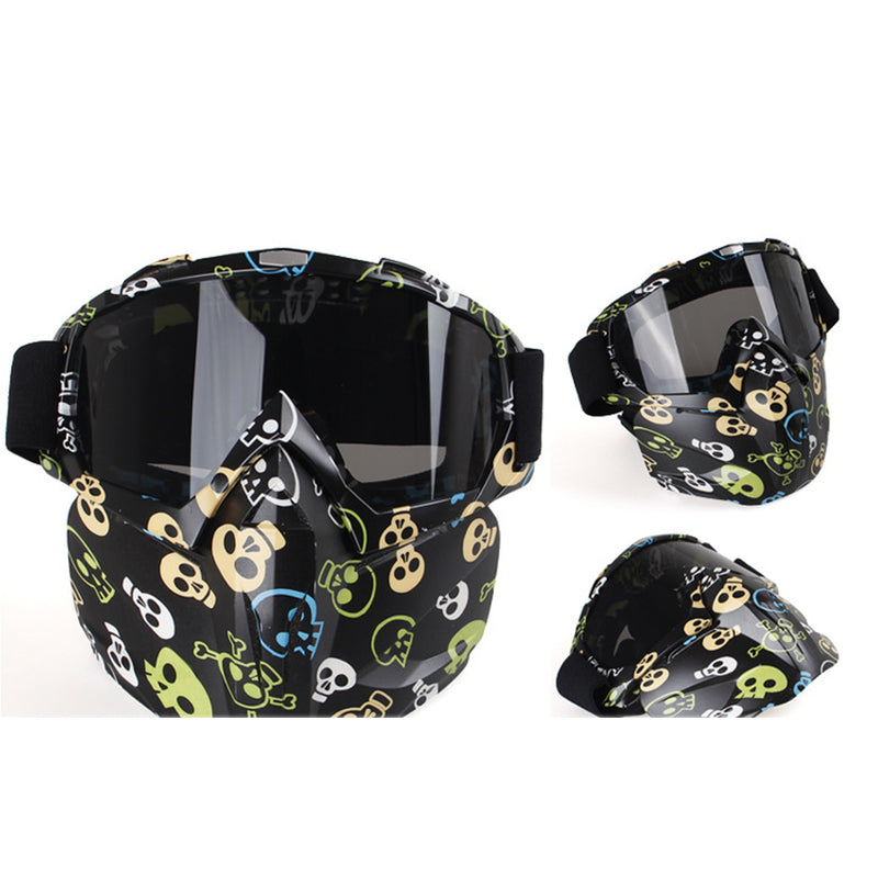 Full Face Mask Helmet Racing Hunting CS War Game Field Tactical Airsoft Paintball