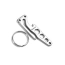 IPRee Outdooors EDC Pocket Key Chain Tool Keyring Clip Hook With Bottle Opener Hex Wrench Multifunctions