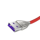 Mcdodo 5A Type C Braided Fast Charging Data Cable 1M For Huawei Super Charge Mate 10 Pro P20