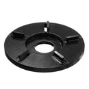 Flat 5-tooth Plane Wood Carving Tool Milling Cutter For 22mm Angle Grinder Woodworking