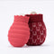 Creative Mini Silicone Microwave Heating Hot Water Bag with Knit Cover Warm Hand Bag Valentine Gift