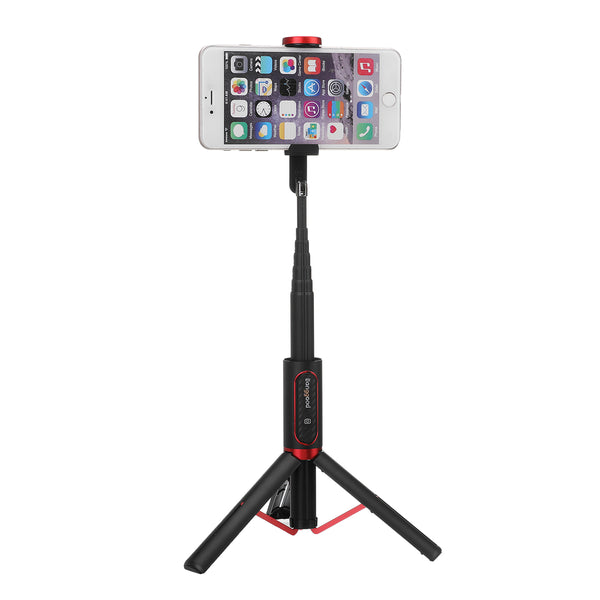 Banggood BW-BS10 Portable bluetooth Selfie Stick Hidden Phone Clamp with Retractable Tripod