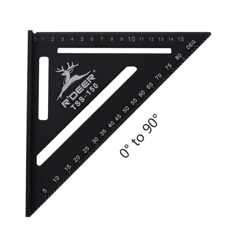 Triangle Ruler 150/300mm Speed Square Aluminun Alloy Protractor Right Angle Tools Carpenter Woodworking Measuring Tools
