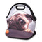 Stretchy Neoprene Insulated Lunch Bag Tote Reusable Bento Container Organizer With Shoulder Girdle