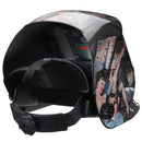 Solar Power Automatic Dimming Welding Helmet Welder Mask With Head Band Black