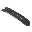 Black Rubber Wristwatch Watch Band Strap For Invicta Reserve Collection Venom