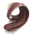 6pcs Mixed Grit Sanding Belts Set 2x72 Inch 36-150 Grit Abrasive Sanding Belts
