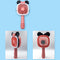 2 in 1 U16 2Modes USB Rechargeable Kitty & Mickey Mini LED Fan TableLight Portable Flashlight