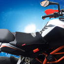 Motorcycle Cool Seat Cushion Mesh Cover Cushion Heat Sunscreen Pad Black Universal