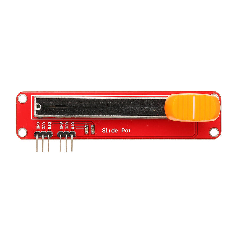5pcs Double Analog Potentiometer Module With Slide Potentiometer Slip Adjustable Resistance For